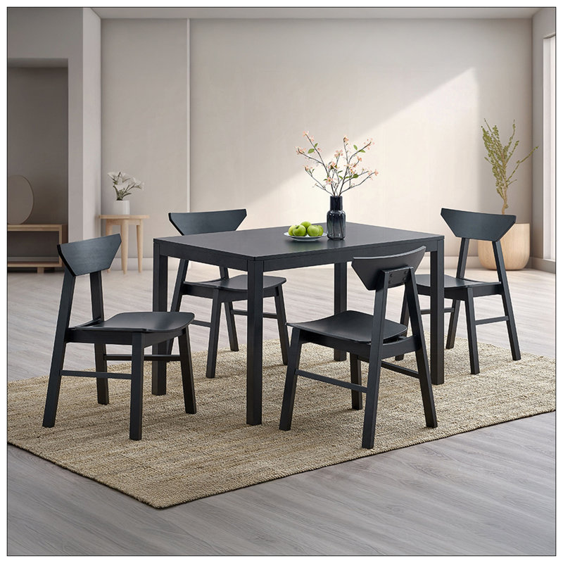 Ensemble de table de salle à manger 5 pièces Modern Modern