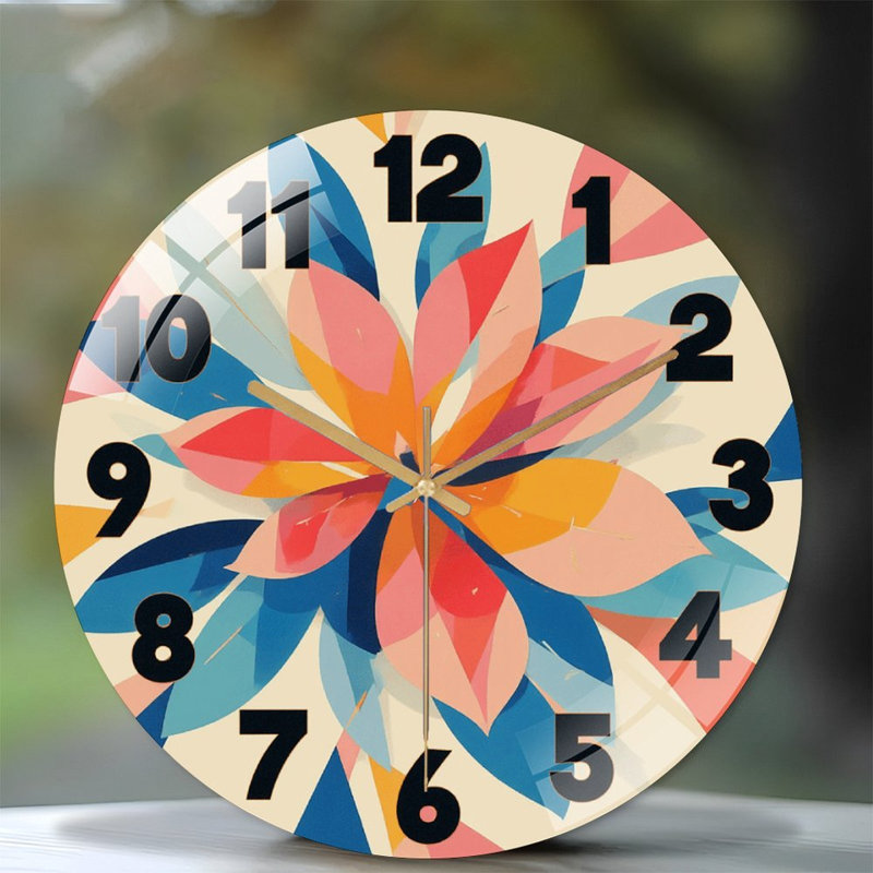 Horloge murale moderne 12 po