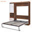 Lit escamotable double pleine grandeur avec armoire-1380209678