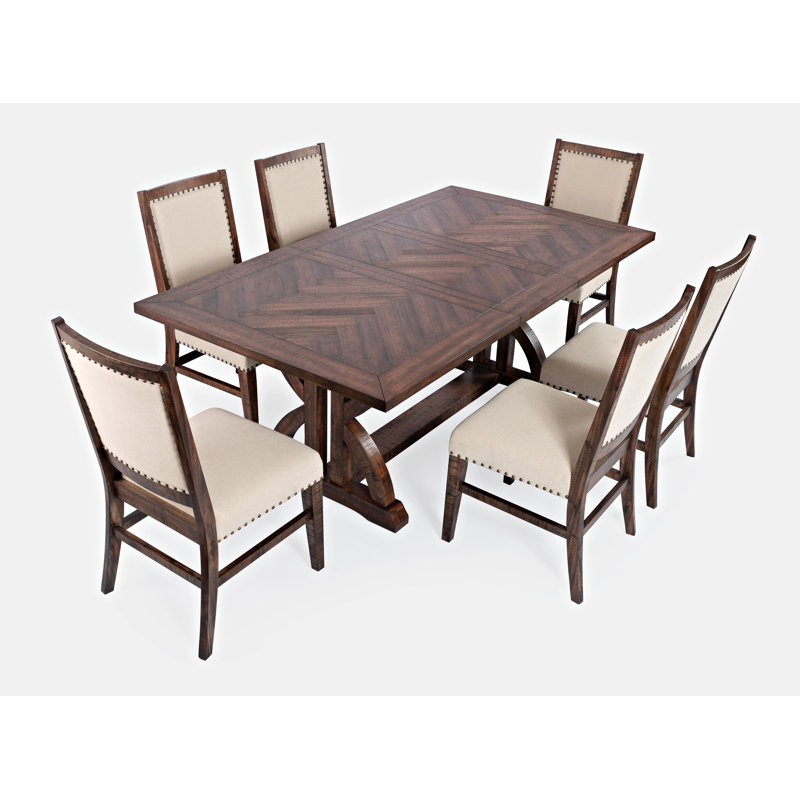Ensemble repas pour 6 personnes Millan, Chêne