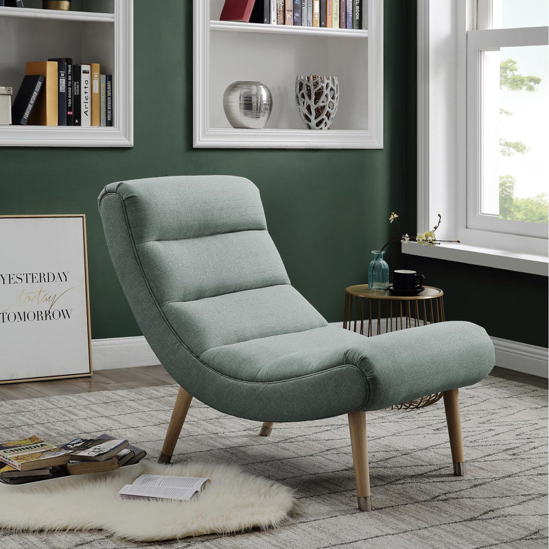 Kayla Upholstered Accent Chair, Grey