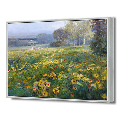 Field Of Golden Stillness Print