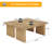 Modern Wood Dining Table, Rectangle Kitchen Table For Dining Room, Restaurant-353369952