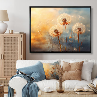 " Orange Dandelion Dreams II "