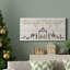 Toile tendue avec châssis Silence Night-2098145944