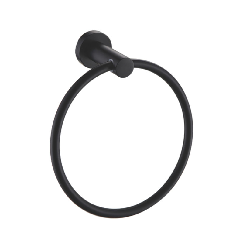 Abhainn Towel Ring, Black