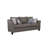 Ralston Charcoal Grey Sofa With Pillow