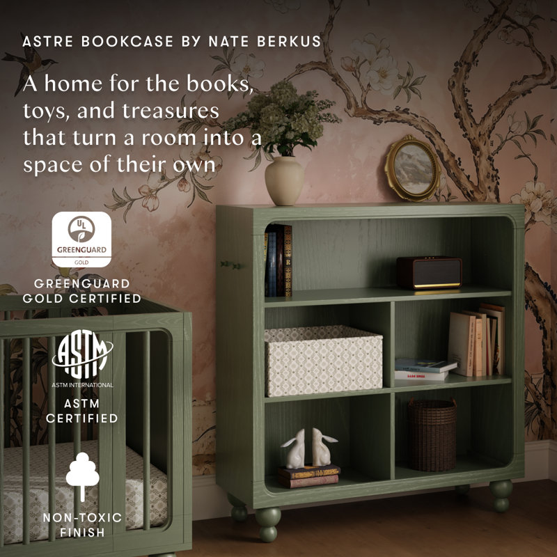 Astre Assembled Bookcase by Nate Berkus, Archival Elm