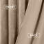 Myron Heavy Crushed Velvet Eyelet Room Darkening Thermal Drape Curtains-1459036607-1459036604