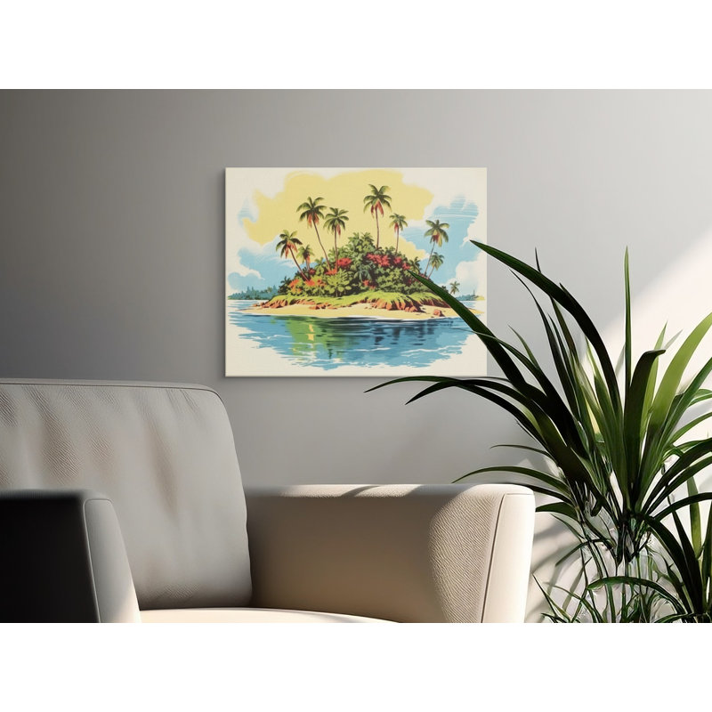 Poff Wrapped Canvas Print Set, 24x18