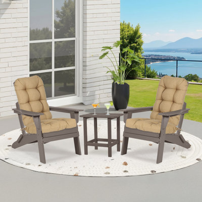 Coussin de siège / dossier extérieur Adirondack (ensemble de 2)