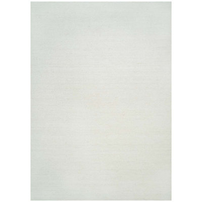 Wool Area Rug in Ivory