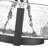 Aenon Chandelier with Hammered Water Glass-111194520-111194521-111194525