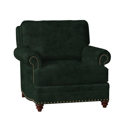 Fauteuil en cuir véritable de 40 po de largeur Carrado
