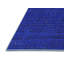 Tapis bleu abstrait en laine et polyester tissé à la machine 8 pi x 12 pi Obai