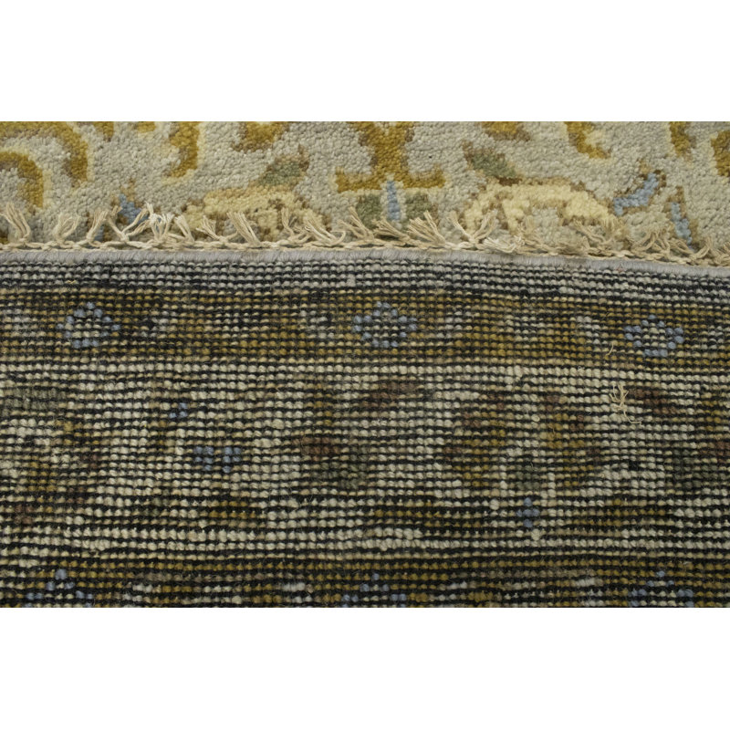 Tapis octogonal oriental Oushak Chobi Mute