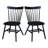 Delean Spindle Back Solid Wood Side Chair-1553334947