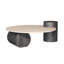 Table basse de 31,5 po de couleur bois simple et table de salle à manger en bois massif-1497139063