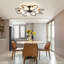 Azeriah 8-Light 84cm Semi Flush Mount-614643818