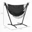 Chaise hamac 2 personnes avec coussin moelleux-1390914252