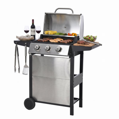 ENDARK 3-Burner Stainless Steel Gas Grills