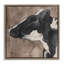 Art mural sur toile flottant à gauche, "Vache rustique" par Grace Popp-1725623280-1719518110