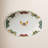 6" Fluted Oval Dish