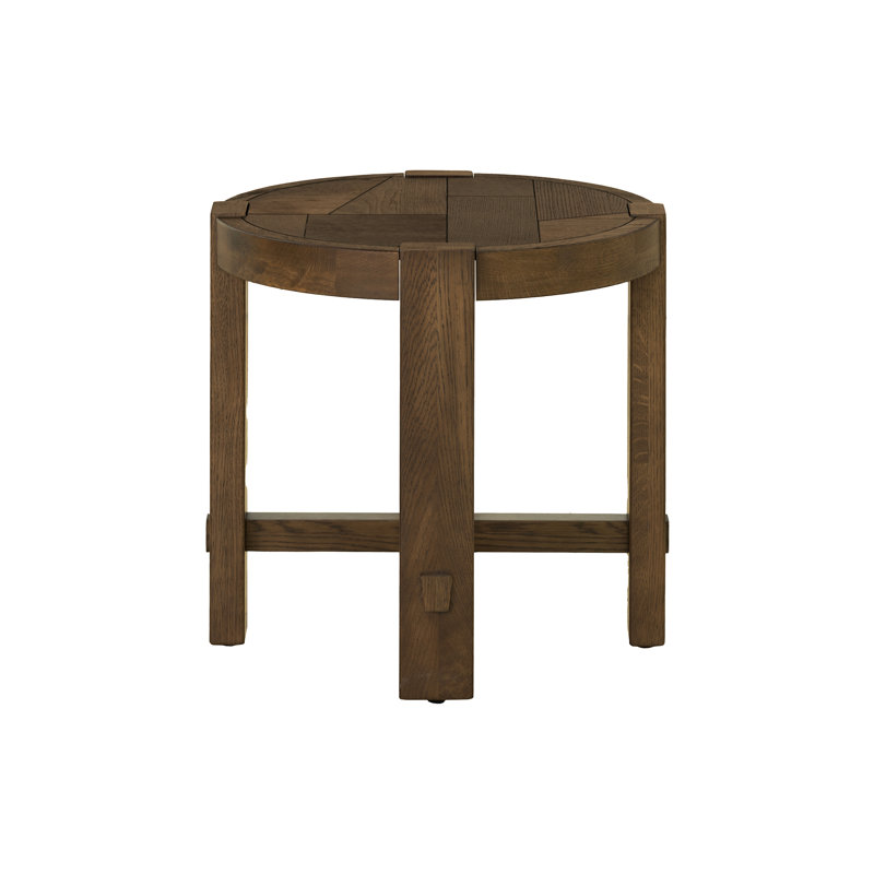 Kiyohisa Oak Side Table, Brown