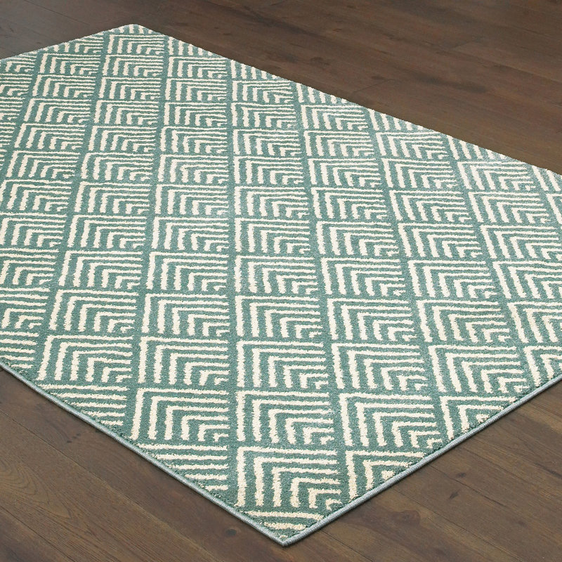 Adal Geometric Indoor Rug, Rectangle 9'10" x 12'10"