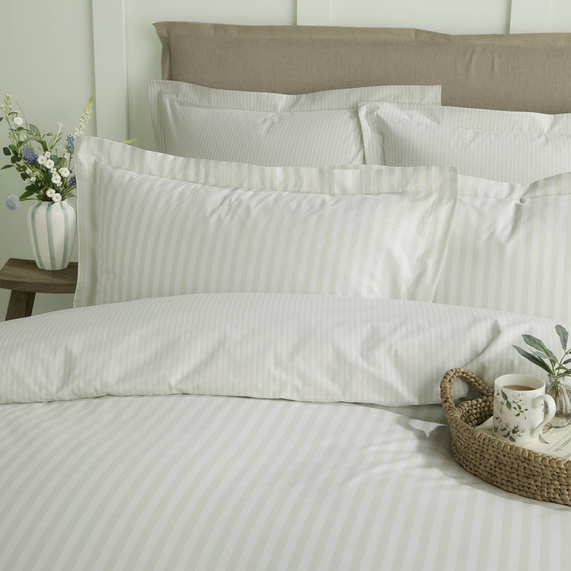UPPINGHAM STRIPE, King  Duvet Cover + 2 pillowcases