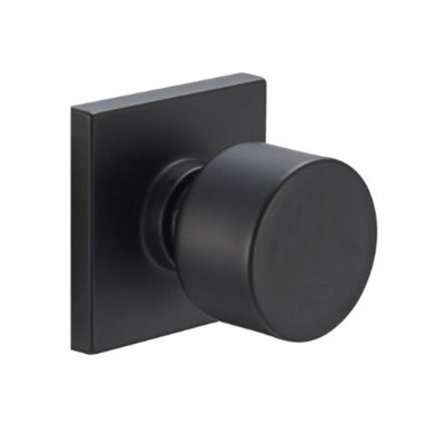 Delaney Brookhaven Dummy Door Knob in with Square Trim