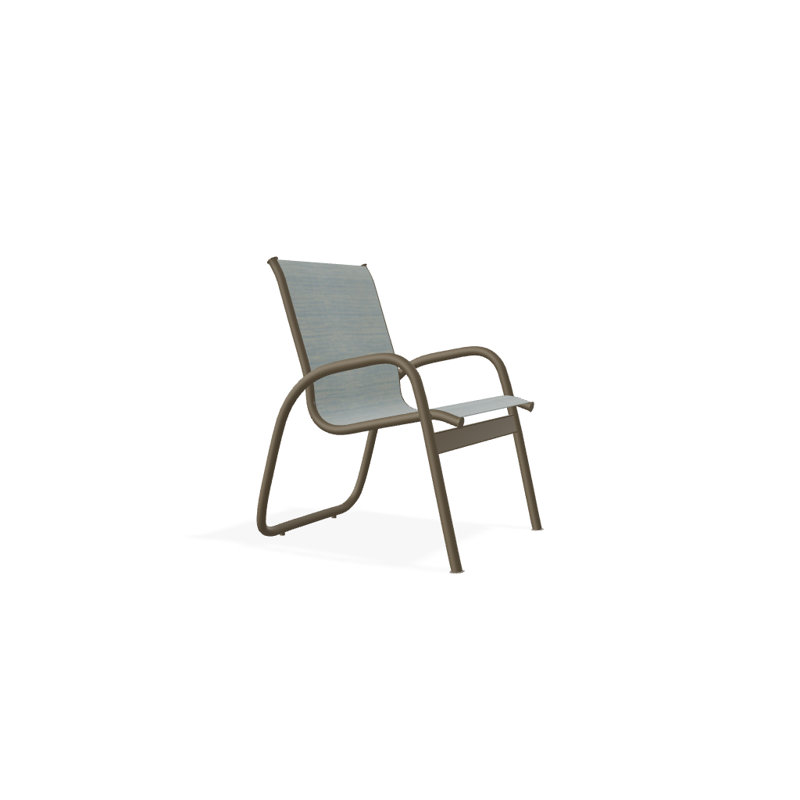 Fauteuil de patio Gardenella, Bois de plage texturé, Baja