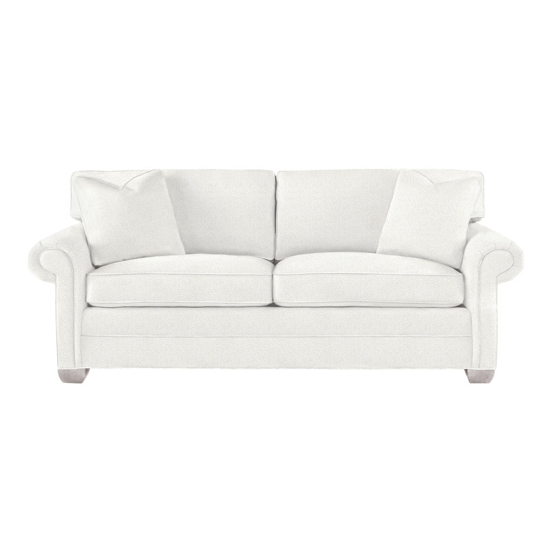 Main Street Sofa, Dove Gray, Kempsey Sheepskin