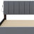 Upholstered Panel Bed