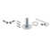Craftsman Plate with Decorative Keyhole and Single Dummy with Parlour Lever