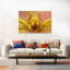 Yellow Crab Spider Contemporary Crab Spider Wall Art Print 1 Piece Wrapped Canvas Wall Art-738122874