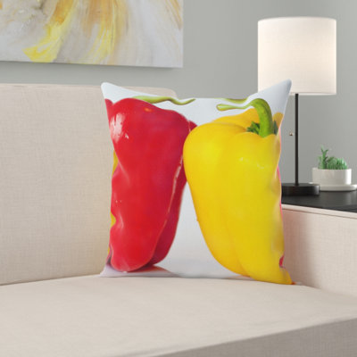 Paprika Throw Pillow