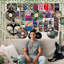 «Vibrant Botanical Music», ensemble de 4 affiches 12 po