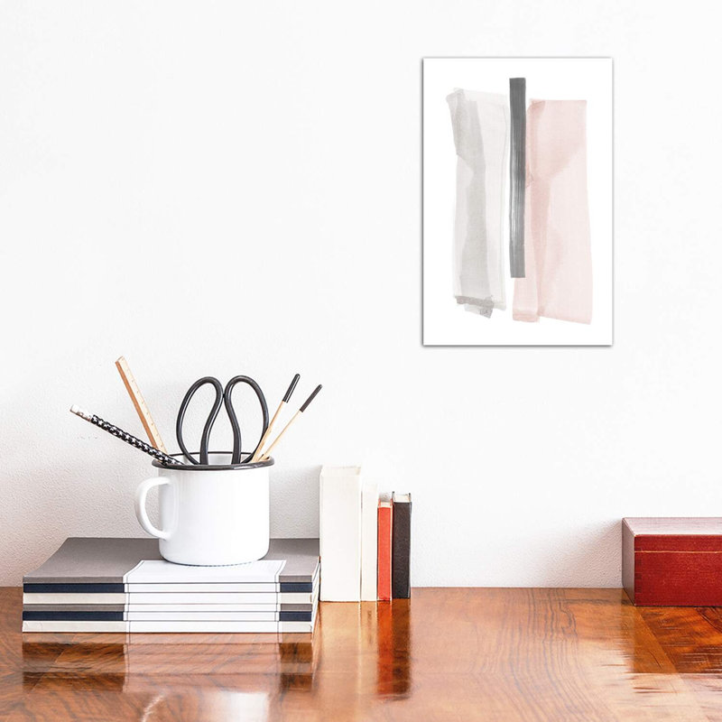 Brush Strokes II - Wrapped Canvas Painting, 30.48cm H x 20.32cm W x 1.91cm D