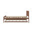 Lit plateforme simple en bois avec lit gigogne Modern Design-1864763108