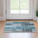Premium Machine Washable Prisco Teal Rug