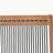 folding roping wood chair