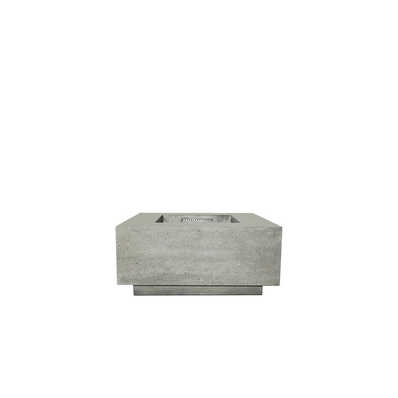 Table carrée à feu 36 po x 36 po au gaz naturel GFRC