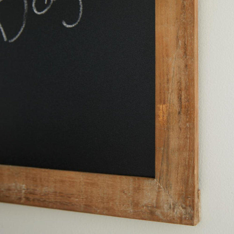 Panneau décoratif en bois brun avec décoration de porte de grange, H 17 po x l 21 po x p 1 po
