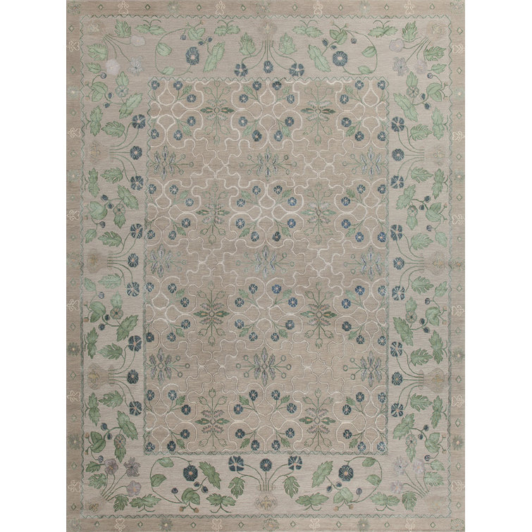Classic Floral Area Rug
