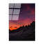 Superbe peinture murale en verre trempé 27,6 po x 39,4 po | 100% verre trempé, épaisseur: 0,16 pouce | Décoration élégante pour le salon ou le bureau, durable et facile à nettoyer, idée de cadeau parfaite