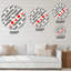 Horloge murale rétro Mid-Century-73154247