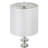Ensemble de lampes de table en cristal 23 po Jennieve