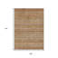 Tapis intérieur / extérieur lavable en terre cuite 9 pi x 12 pi cuivre et gris Sud-Ouest
