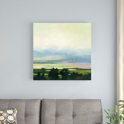 " Looking Out I " by Julia Purinton Painting Print